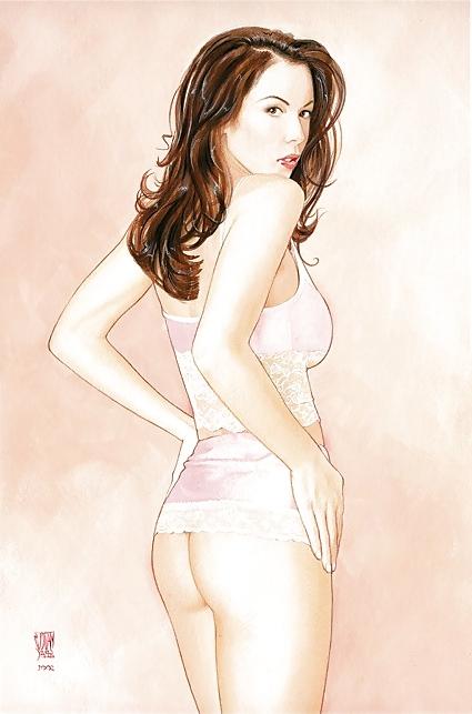 20P Vintage Pinups Marcus Gray