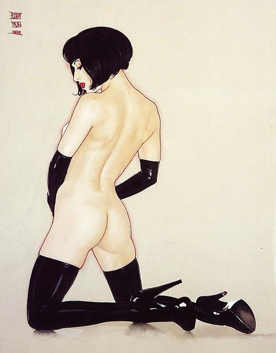 20P Vintage Pinups Marcus Gray