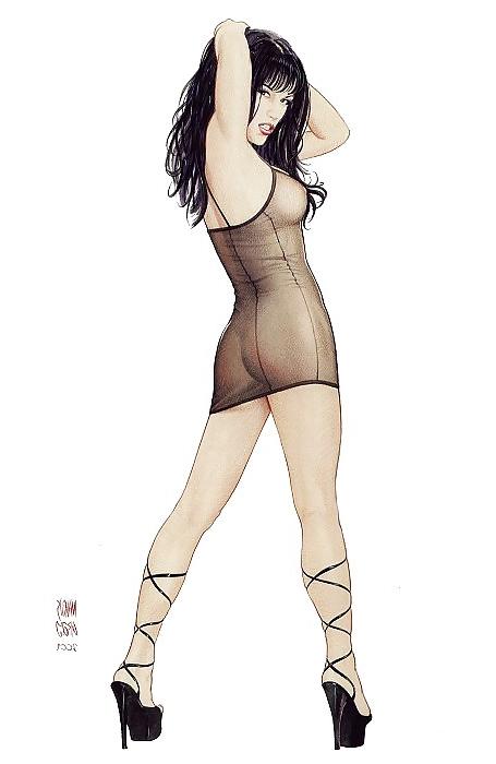 20P Vintage Pinups Marcus Gray