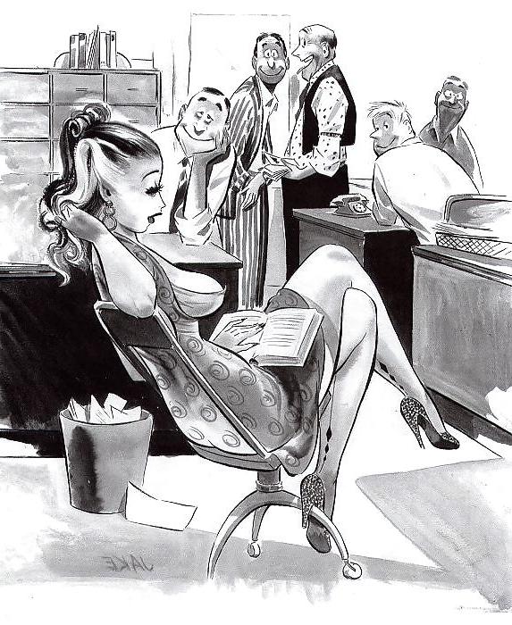12P Vintage Pinups Jack Cole