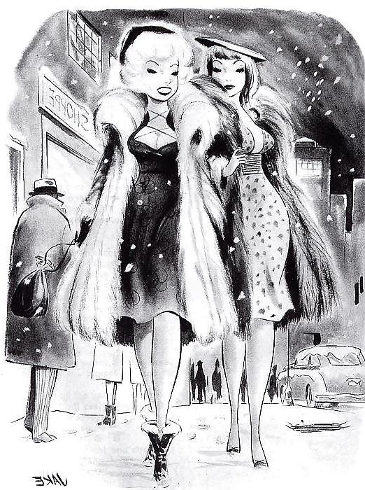 12P Vintage Pinups Jack Cole