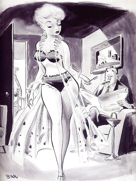 12P Vintage Pinups Jack Cole