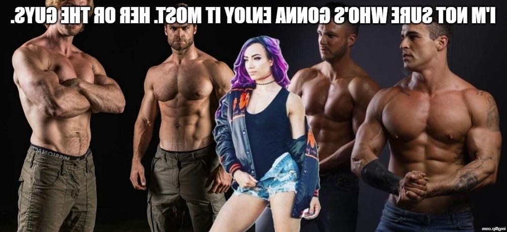 20P Celebrity gangbang captions #594 (WWE)