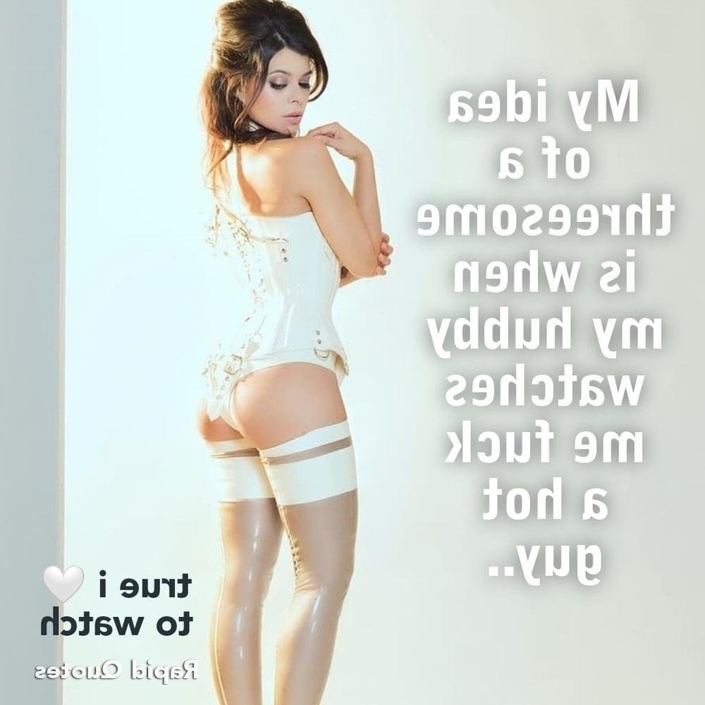 25P Hotwife and cuckold captions