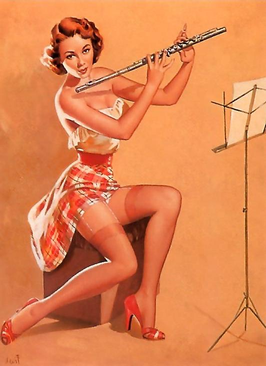 25P Vintage Pinups Pearl Frush