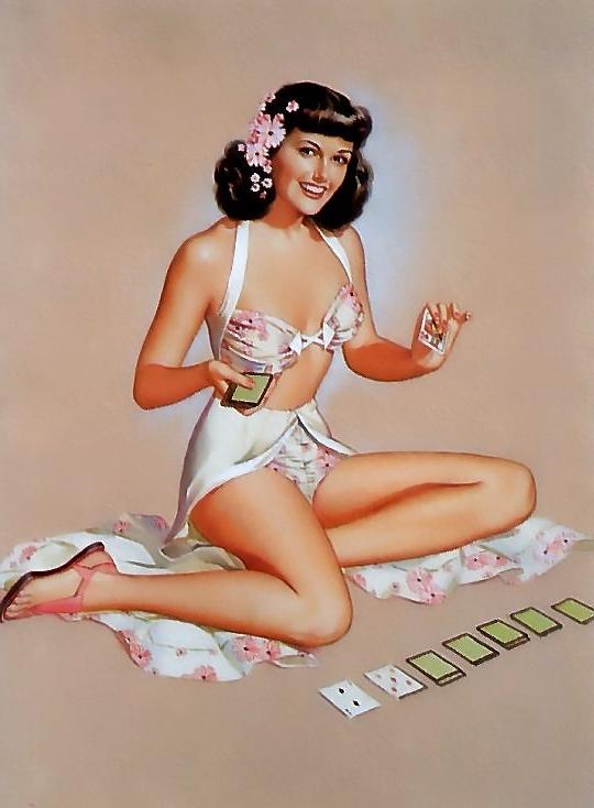 25P Vintage Pinups Pearl Frush
