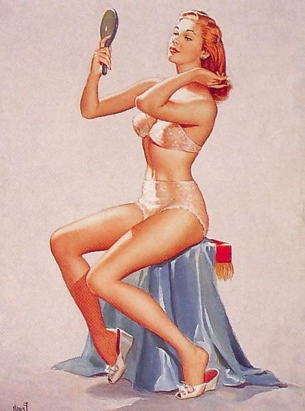 25P Vintage Pinups Pearl Frush