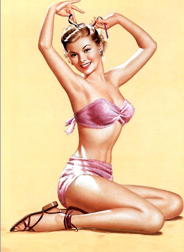 25P Vintage Pinups Pearl Frush