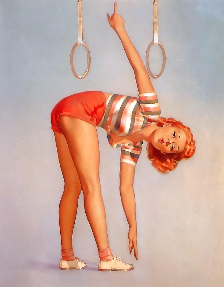 25P Vintage Pinups Pearl Frush