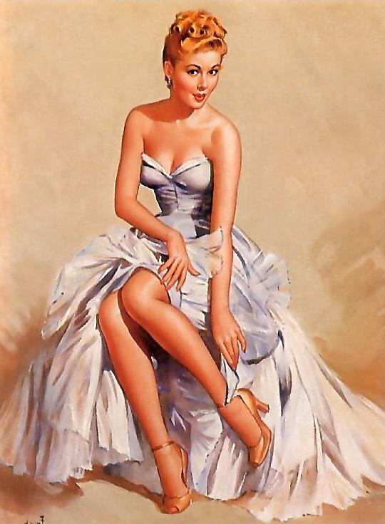 25P Vintage Pinups Pearl Frush