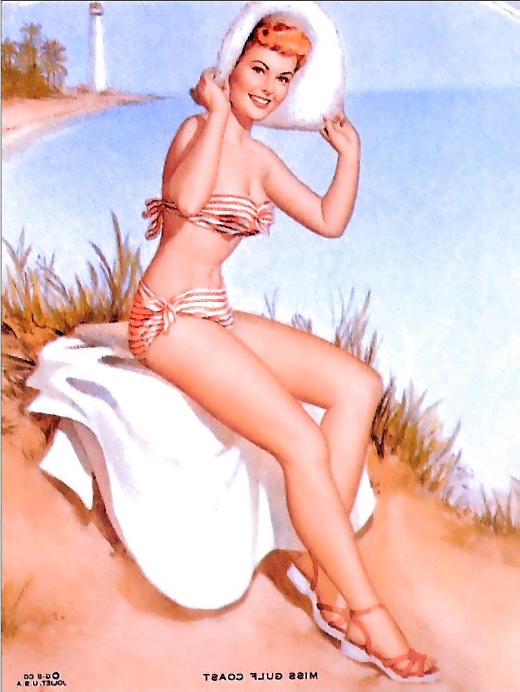 25P Vintage Pinups Pearl Frush
