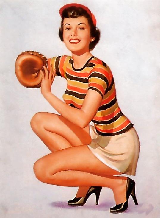 25P Vintage Pinups Pearl Frush