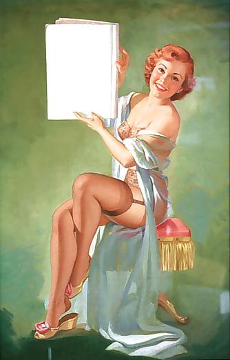 25P Vintage Pinups Pearl Frush