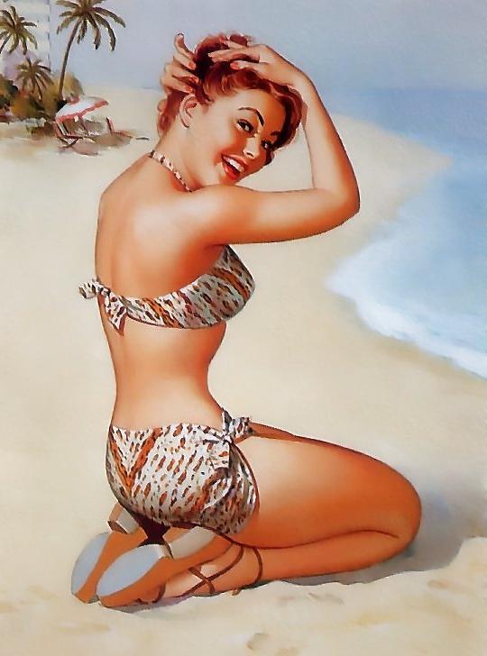 25P Vintage Pinups Pearl Frush