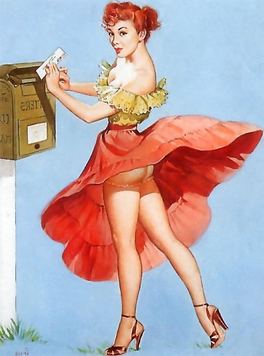 25P Vintage Pinups Pearl Frush