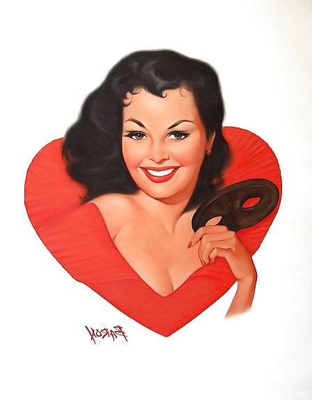 25P Vintage Pinups Baron Von Lind