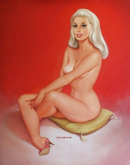 25P Vintage Pinups Baron Von Lind