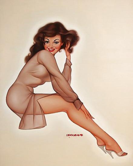25P Vintage Pinups Baron Von Lind