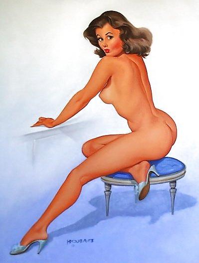 25P Vintage Pinups Baron Von Lind