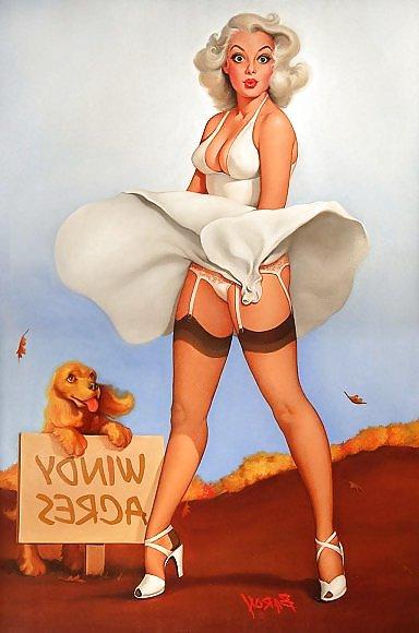 25P Vintage Pinups Baron Von Lind
