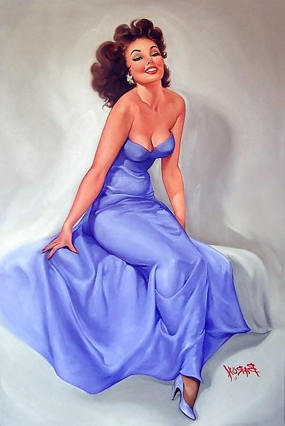 25P Vintage Pinups Baron Von Lind