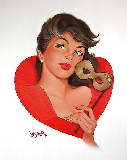 25P Vintage Pinups Baron Von Lind