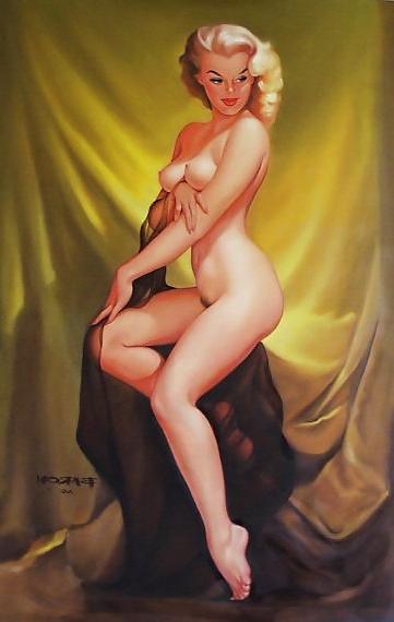 25P Vintage Pinups Baron Von Lind