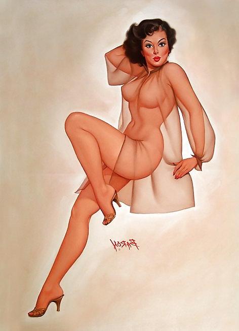 25P Vintage Pinups Baron Von Lind