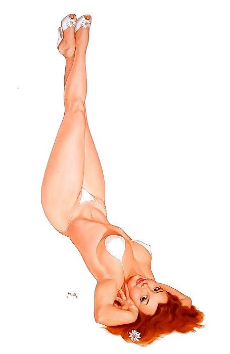 25P Vintage Pinups Baron Von Lind