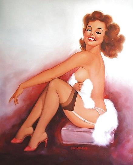25P Vintage Pinups Baron Von Lind