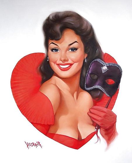 25P Vintage Pinups Baron Von Lind