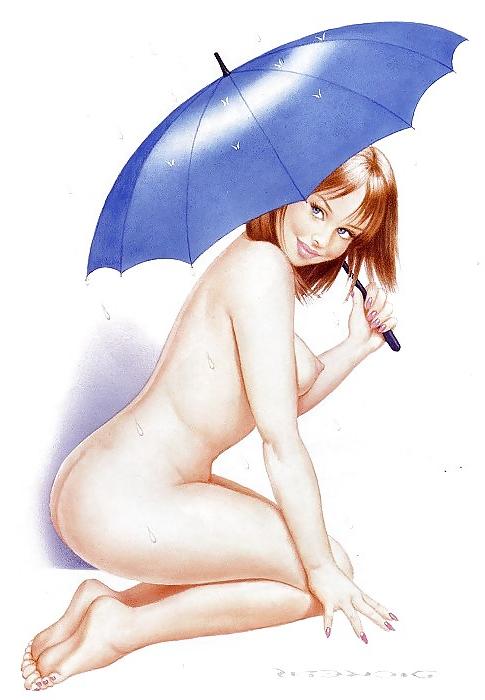 25P Vintage Pinups Archie Dickens