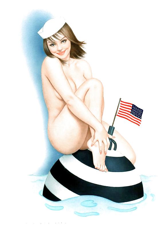 25P Vintage Pinups Archie Dickens