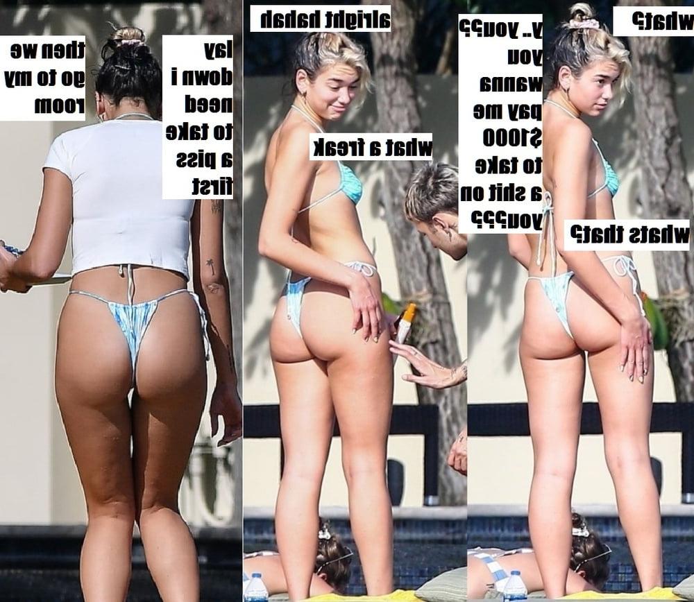 11P Celeb Femdom Captions 5 (celebrity slave, ballbusting, JOI)
