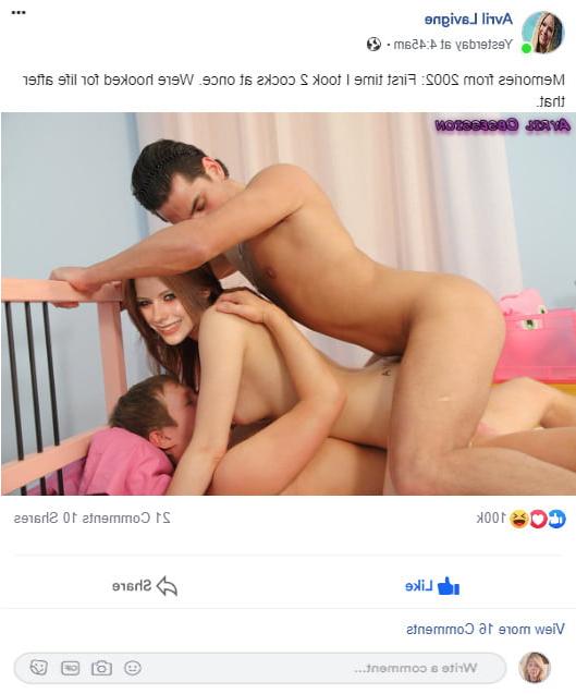 20P Celebrity gangbang captions #586 (Avril)