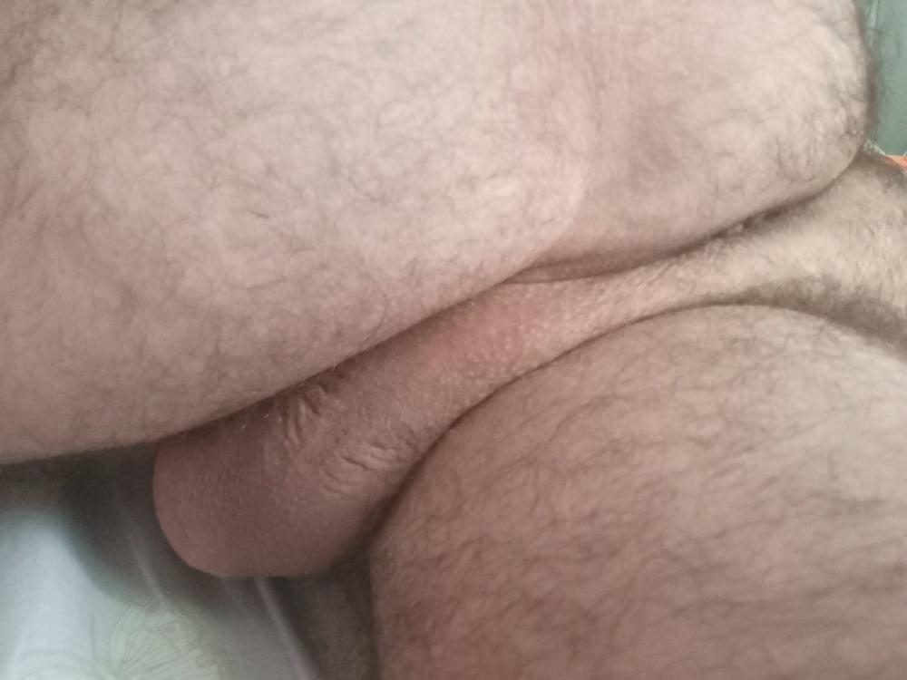 25P My big cock and nice balls after waking up)