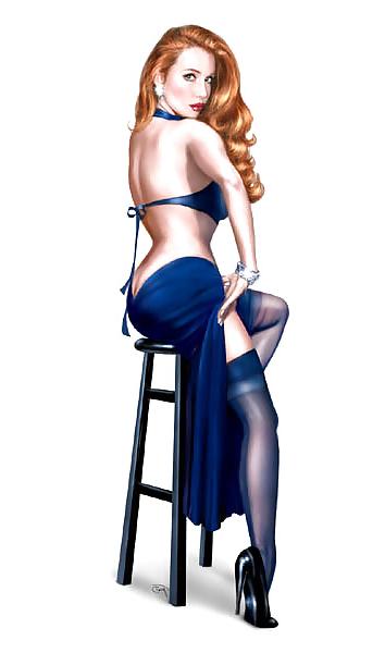25P Vintage Pinups Jessica Dougherty