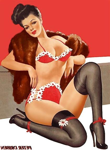 25P Vintage Pinups Peter Driben