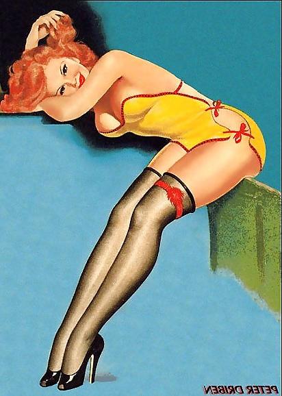 25P Vintage Pinups Peter Driben