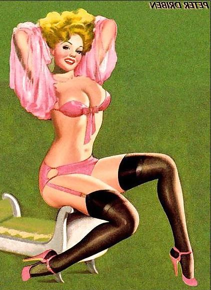 25P Vintage Pinups Peter Driben