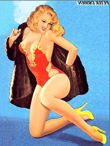 25P Vintage Pinups Peter Driben