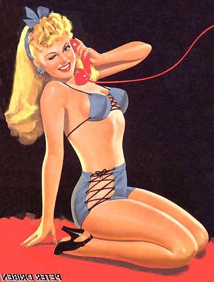 25P Vintage Pinups Peter Driben