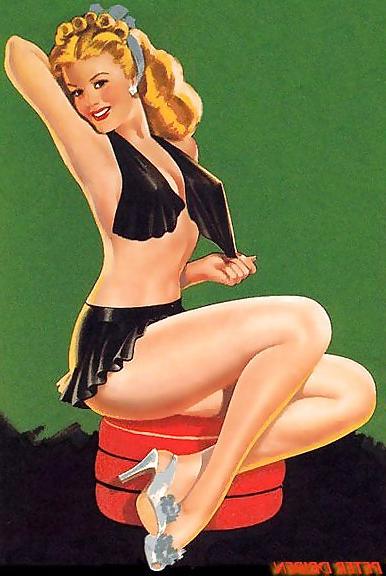 25P Vintage Pinups Peter Driben