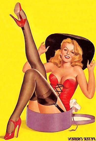 25P Vintage Pinups Peter Driben
