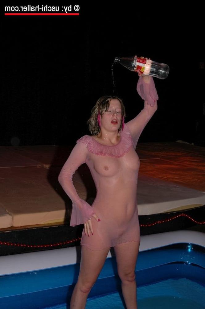 25P Saturday Night Fever gangbang - relax &amp; pee time - part 2
