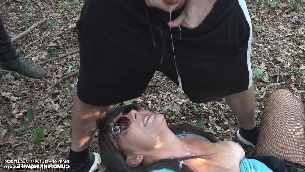 12P Slutwife Diary August 2020... Highway Rest Area Gangbang