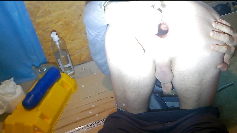 14P My new red dildo 7,8cm gape!