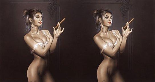 20P Vintage Pinups Michael Mobius