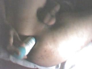 17P Homemade Dildo and Bottle