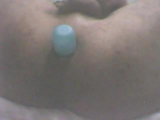 17P Homemade Dildo and Bottle